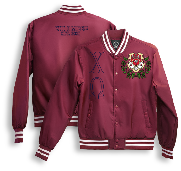 Chi Omega Bomber Jackets