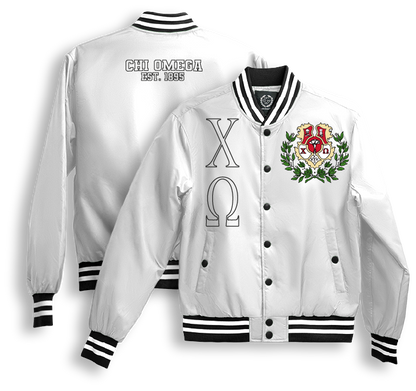 Chi Omega Bomber Jackets
