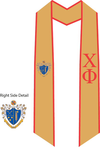 Chi Phi Graduation Stoles