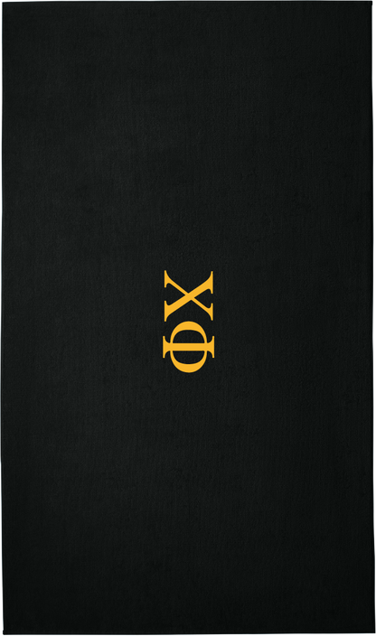 Chi Phi Lettered Beach Towels