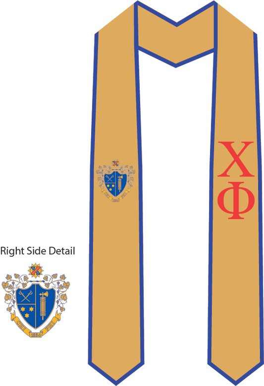 Chi Phi Graduation Stoles