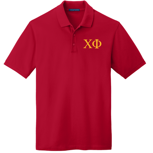 Chi Phi Men's Embroidered Polo Shirt