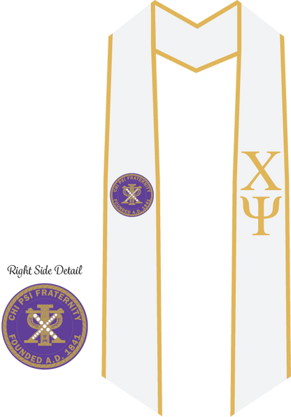 Chi Psi Graduation Stoles