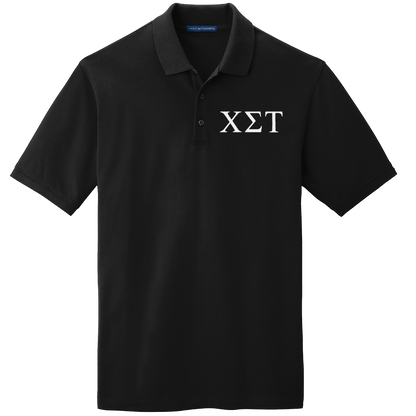 Chi Sigma Tau Men's Embroidered Polo Shirt