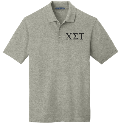Chi Sigma Tau Men's Embroidered Polo Shirt