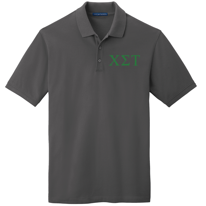 Chi Sigma Tau Men's Embroidered Polo Shirt