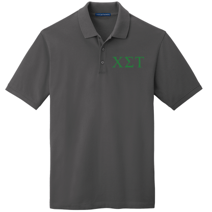 Chi Sigma Tau Men's Embroidered Polo Shirt