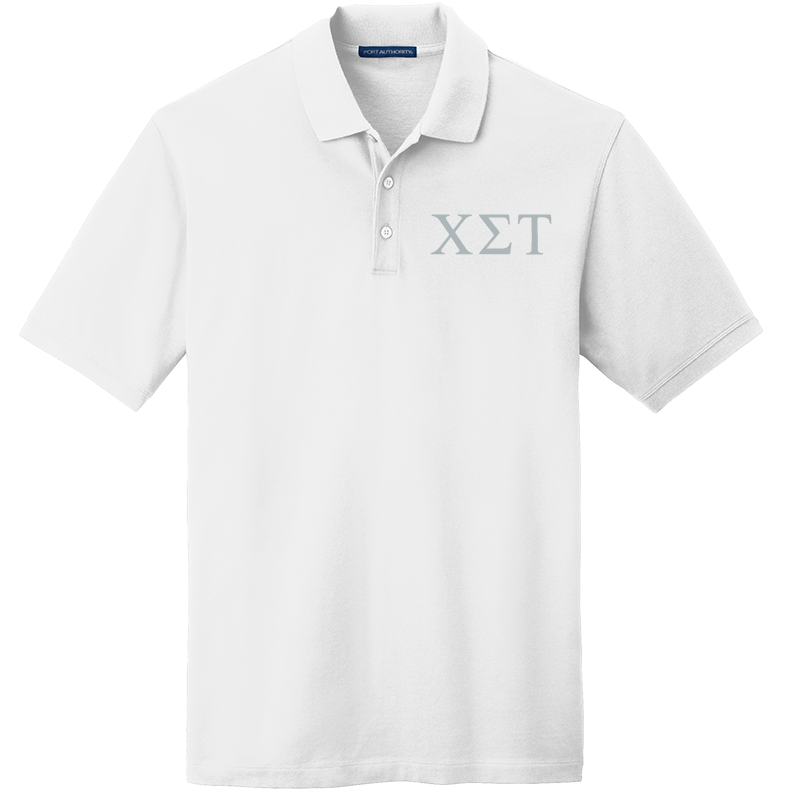 Chi Sigma Tau Men's Embroidered Polo Shirt