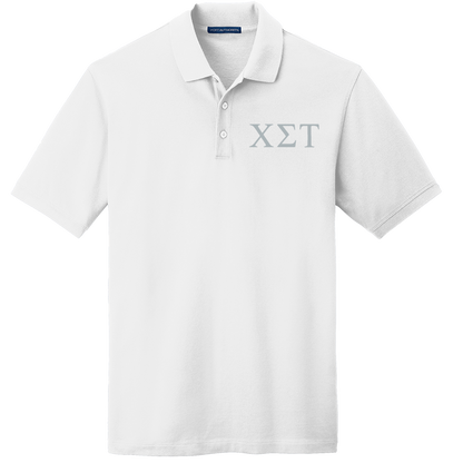 Chi Sigma Tau Men's Embroidered Polo Shirt