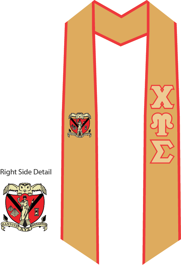 Chi Upsilon Sigma Graduation Stoles