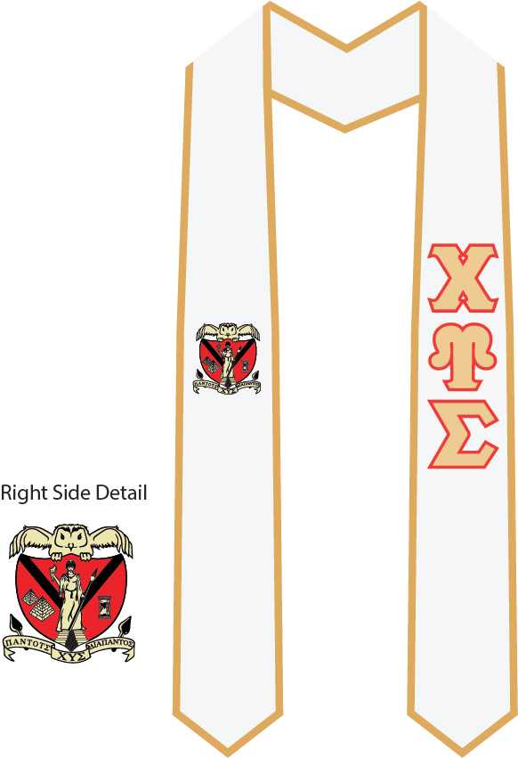 Chi Upsilon Sigma Graduation Stoles