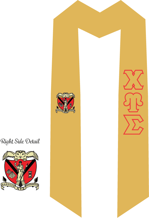 Chi Upsilon Sigma Graduation Stoles