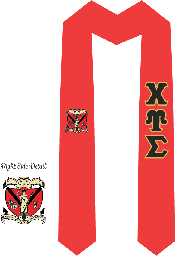 Chi Upsilon Sigma Graduation Stoles