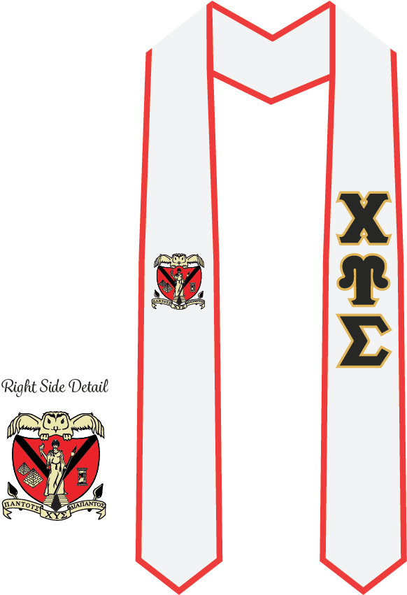 Chi Upsilon Sigma Graduation Stoles