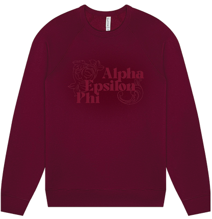 Alpha Epsilon Phi Monochromatic Crewneck