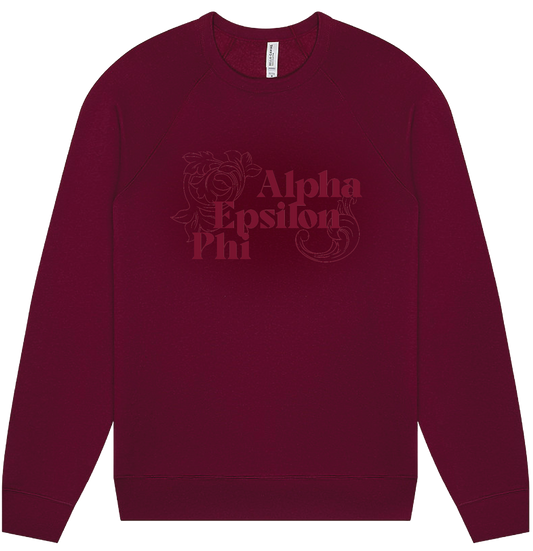 Alpha Epsilon Phi Monochromatic Crewneck