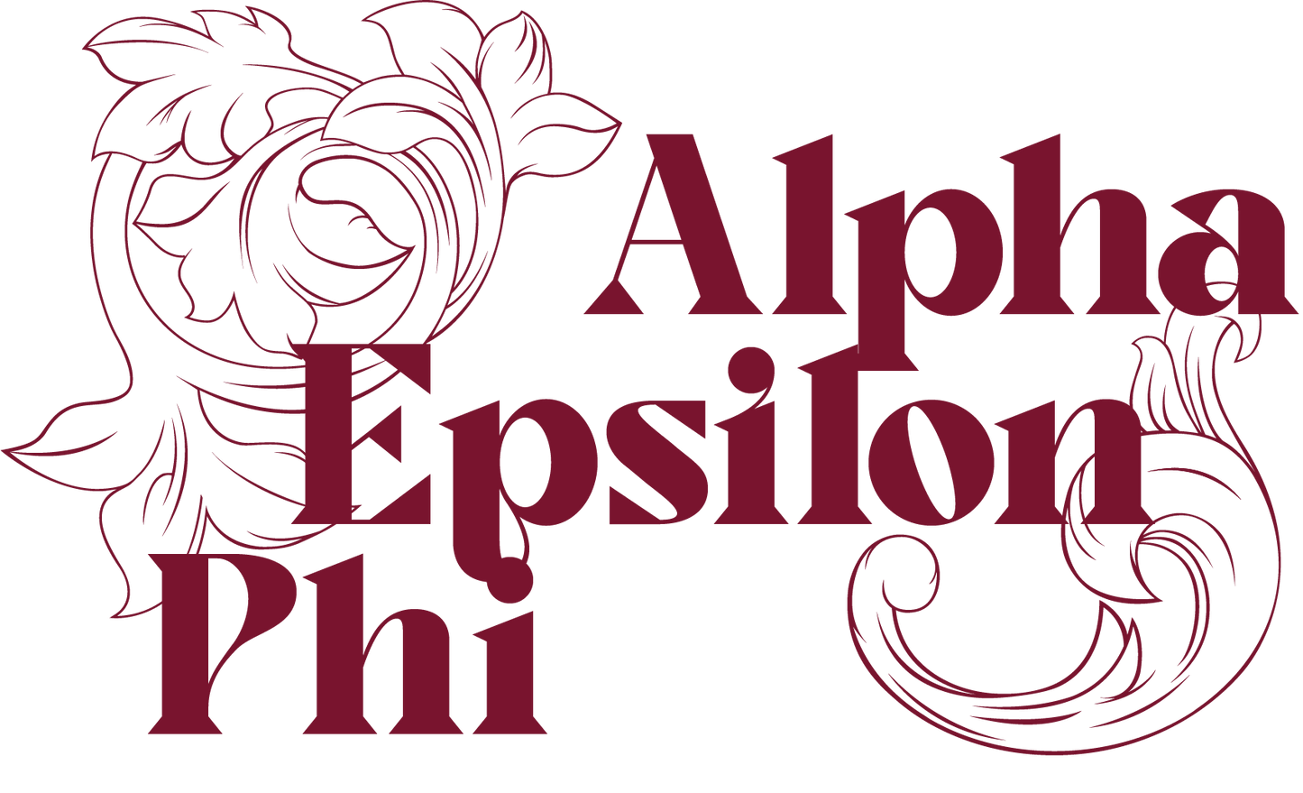 Alpha Epsilon Phi Monochromatic Hoodie