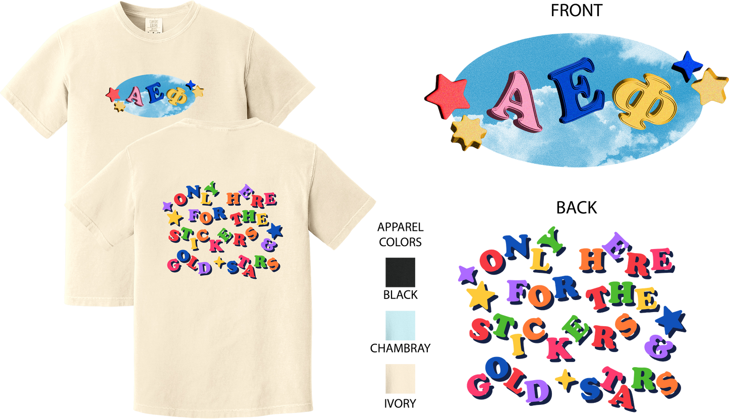 Alpha Epsilon Phi Kidcore Graphic T-Shirt