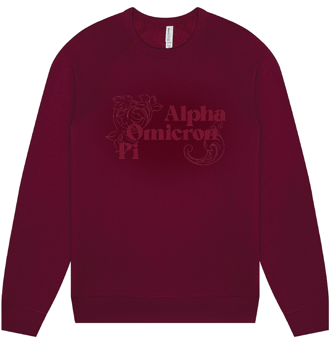Alpha Omicron Pi Monochromatic Crewneck