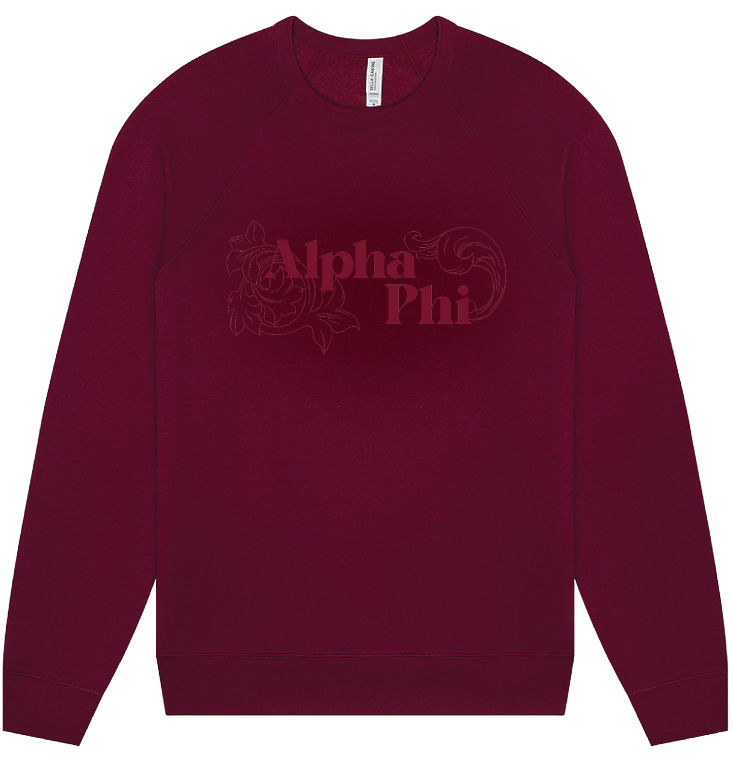 Alpha Phi Monochromatic Crewneck