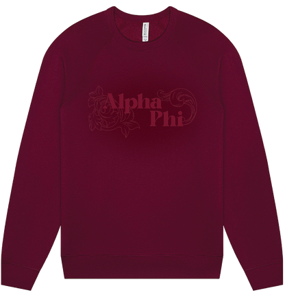 Alpha Phi Monochromatic Crewneck