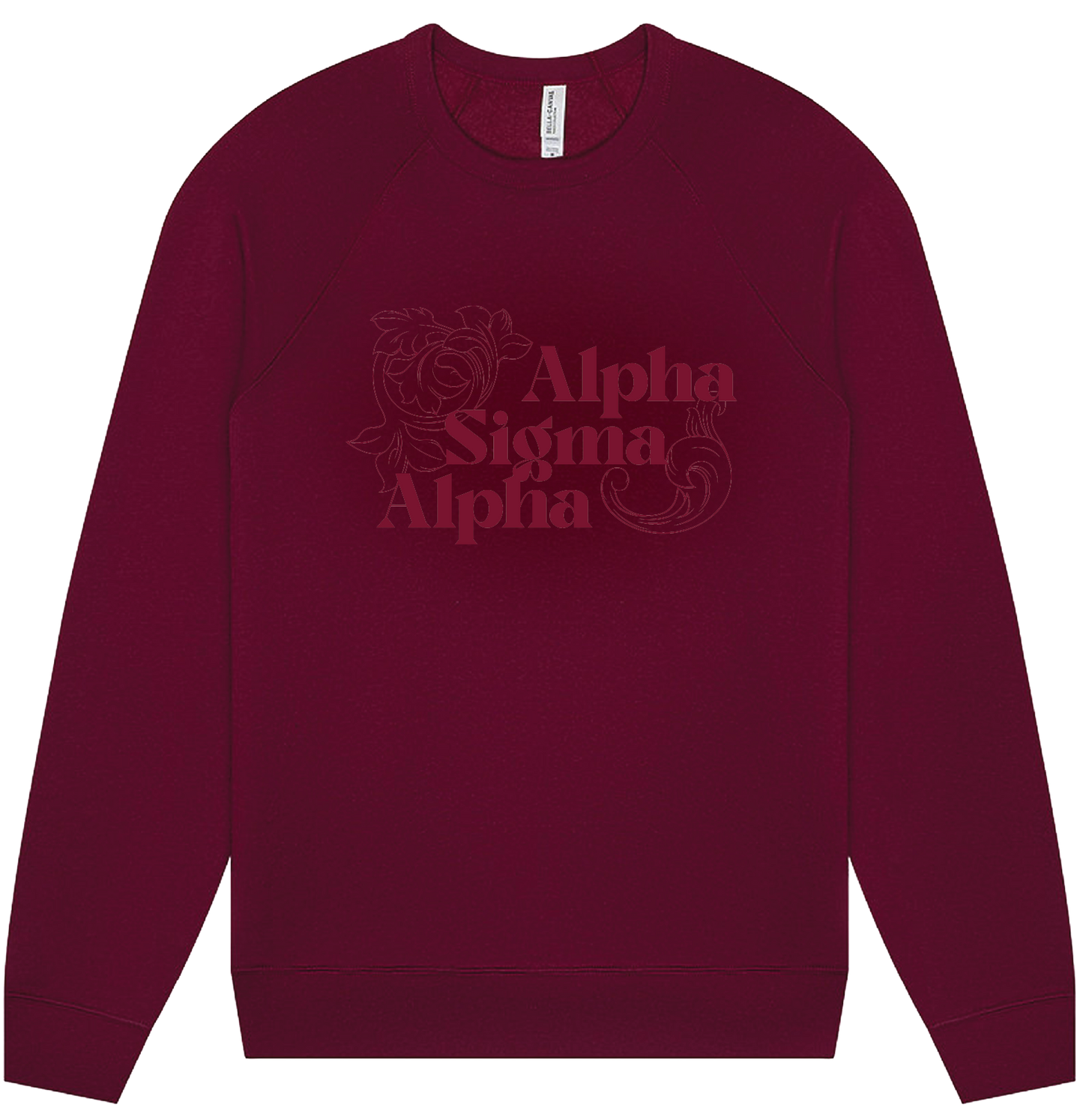 Alpha Sigma Alpha Monochromatic Crewneck