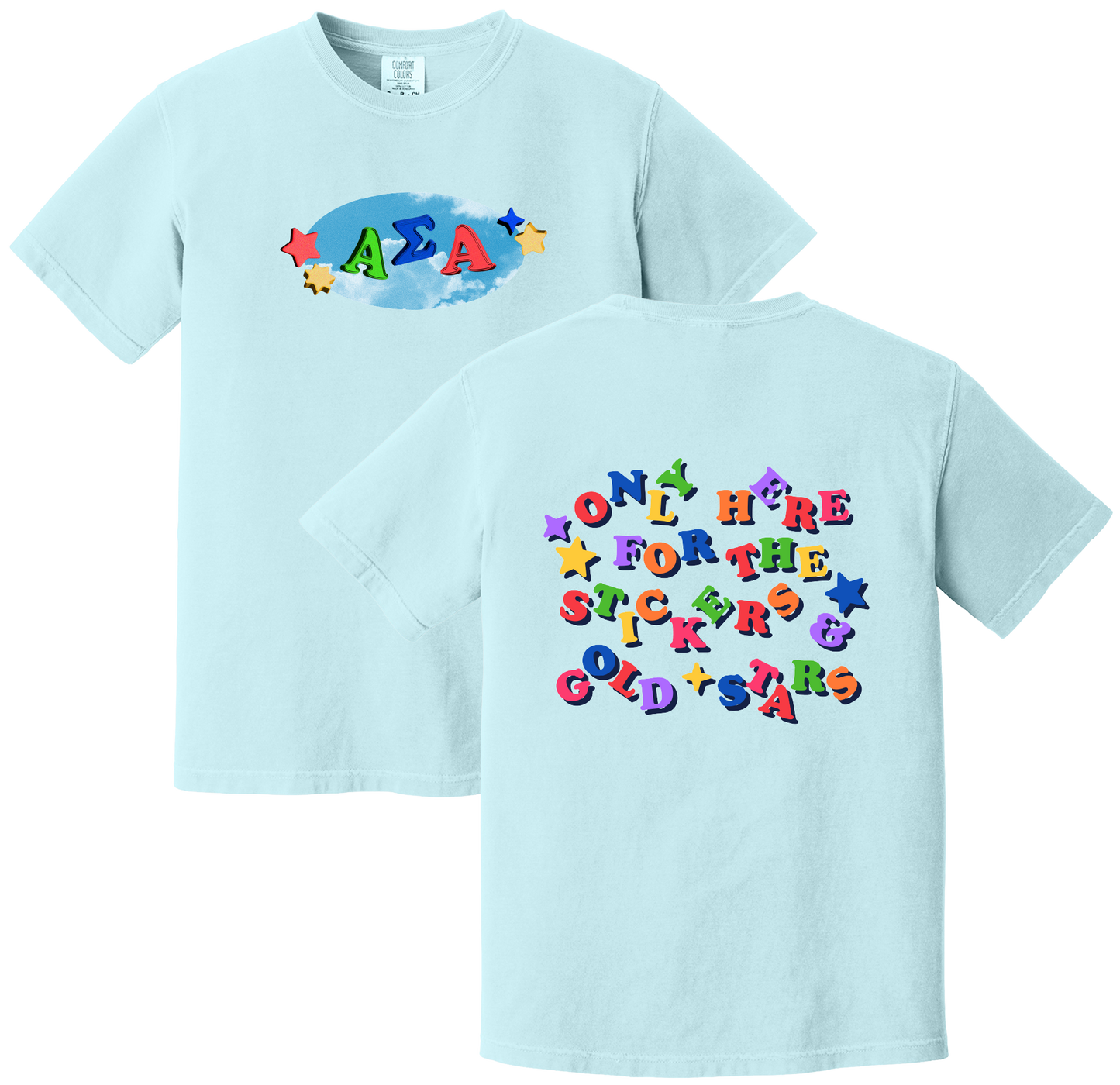 Alpha Sigma Alpha Kidcore Graphic T-Shirt
