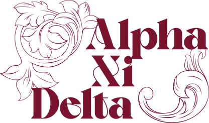Alpha Xi Delta Monochromatic Hoodie