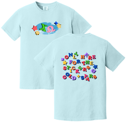Chi Omega Kidcore Graphic T-Shirt