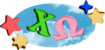 Chi Omega Kidcore Graphic T-Shirt