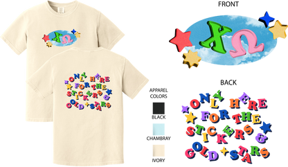 Chi Omega Kidcore Graphic T-Shirt