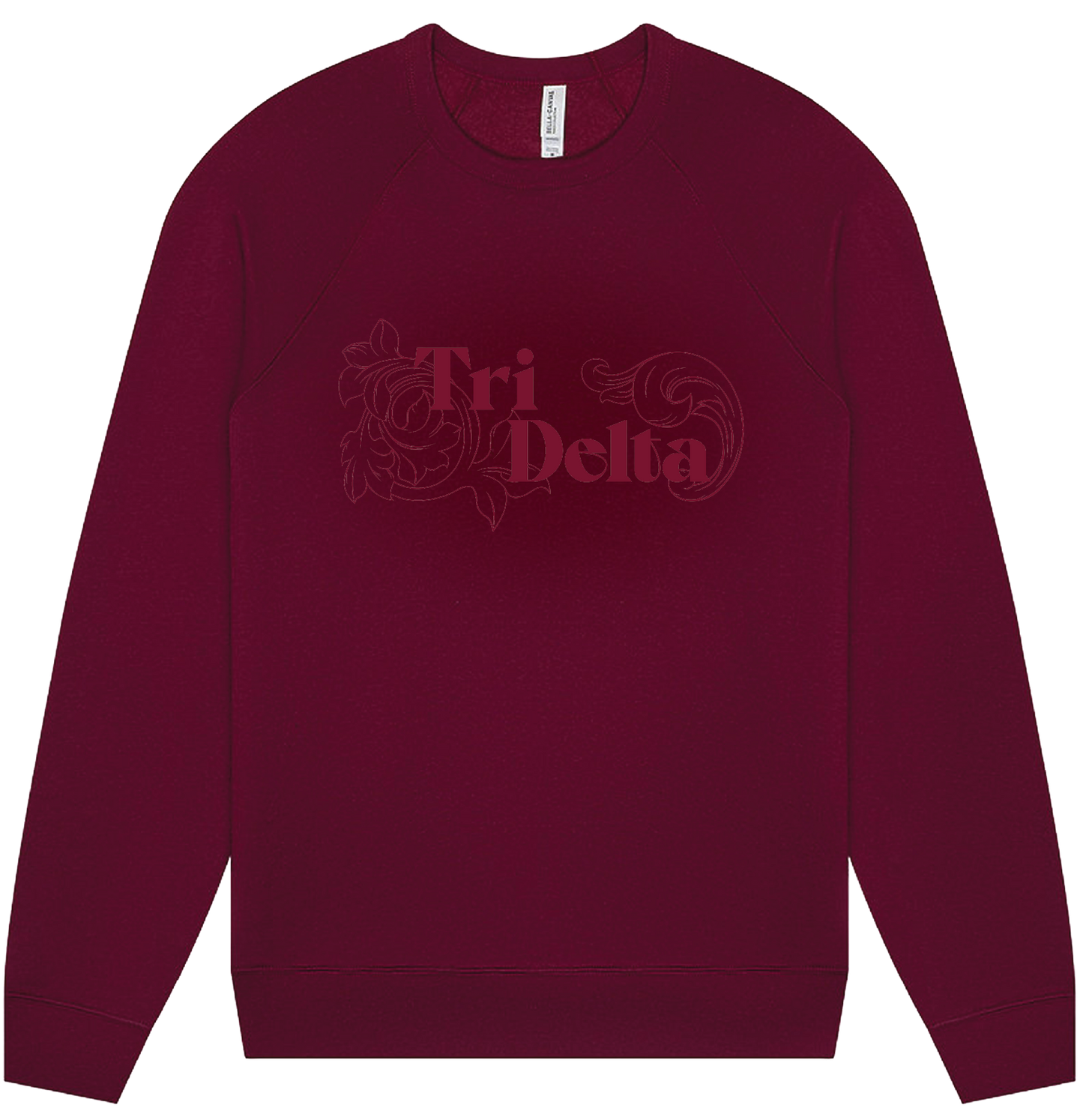 Delta Delta Delta Monochromatic Crewneck