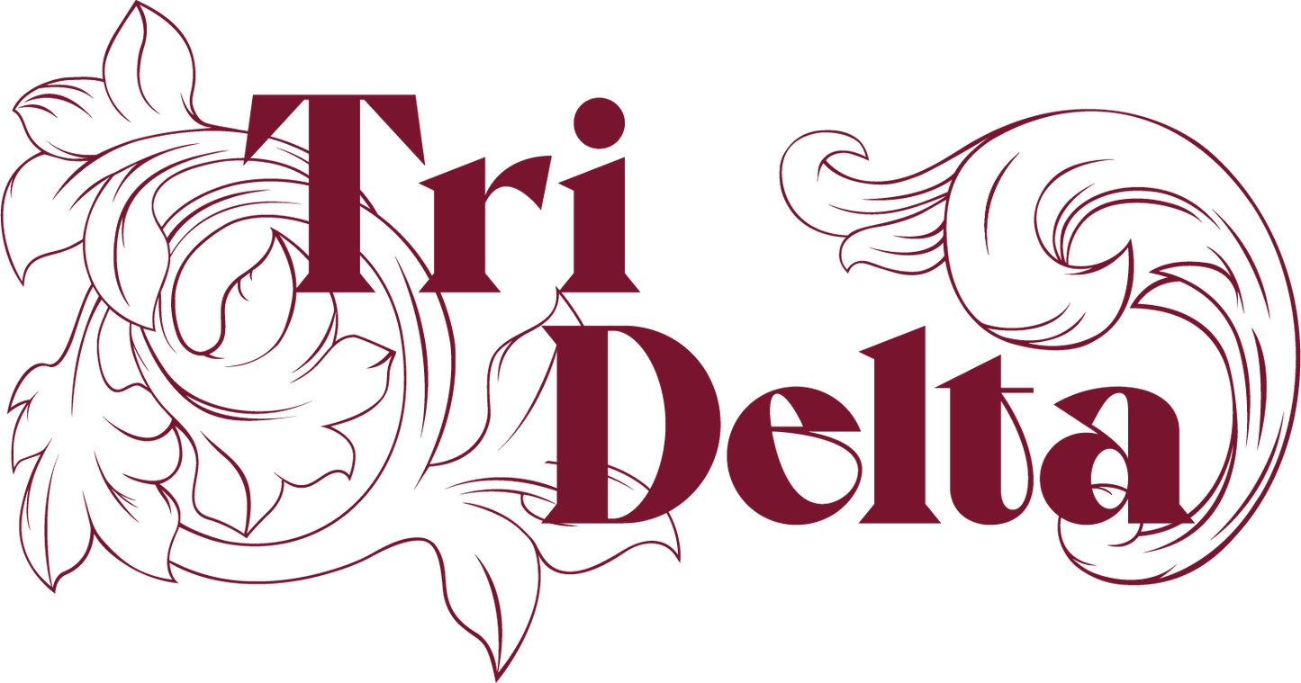 Delta Delta Delta Monochromatic Hoodie