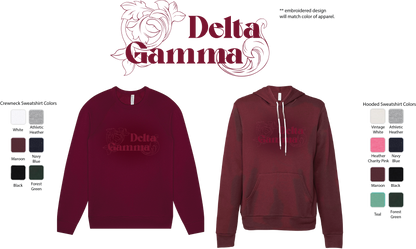 Delta Gamma Monochromatic Crewneck