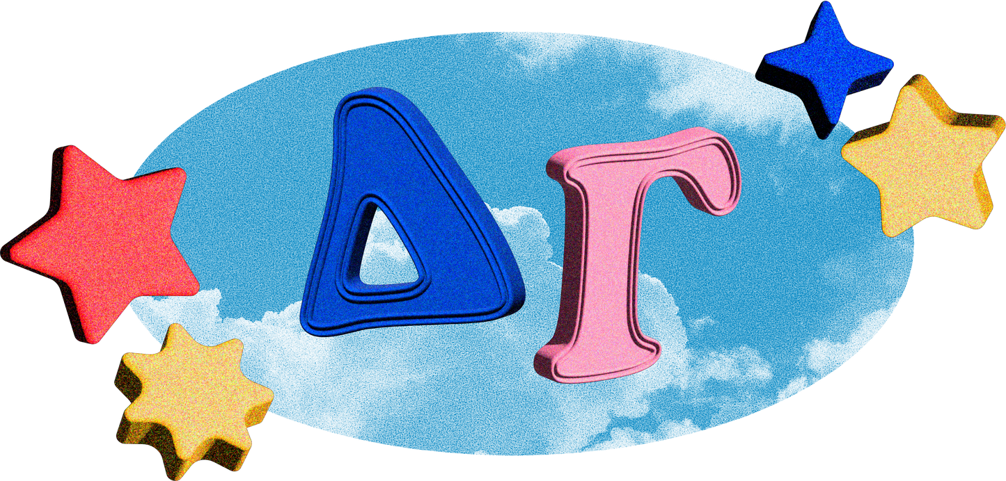 Delta Gamma Kidcore Graphic T-Shirt