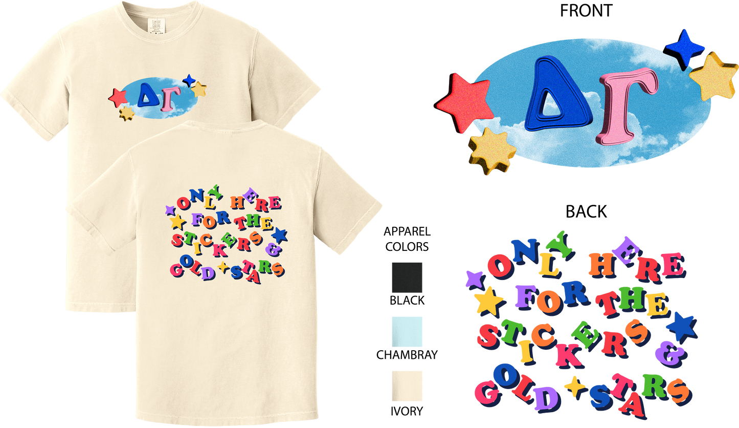 Delta Gamma Kidcore Graphic T-Shirt