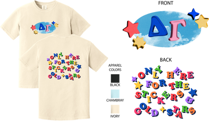 Delta Gamma Kidcore Graphic T-Shirt