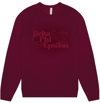 Delta Phi Epsilon Monochromatic Crewneck