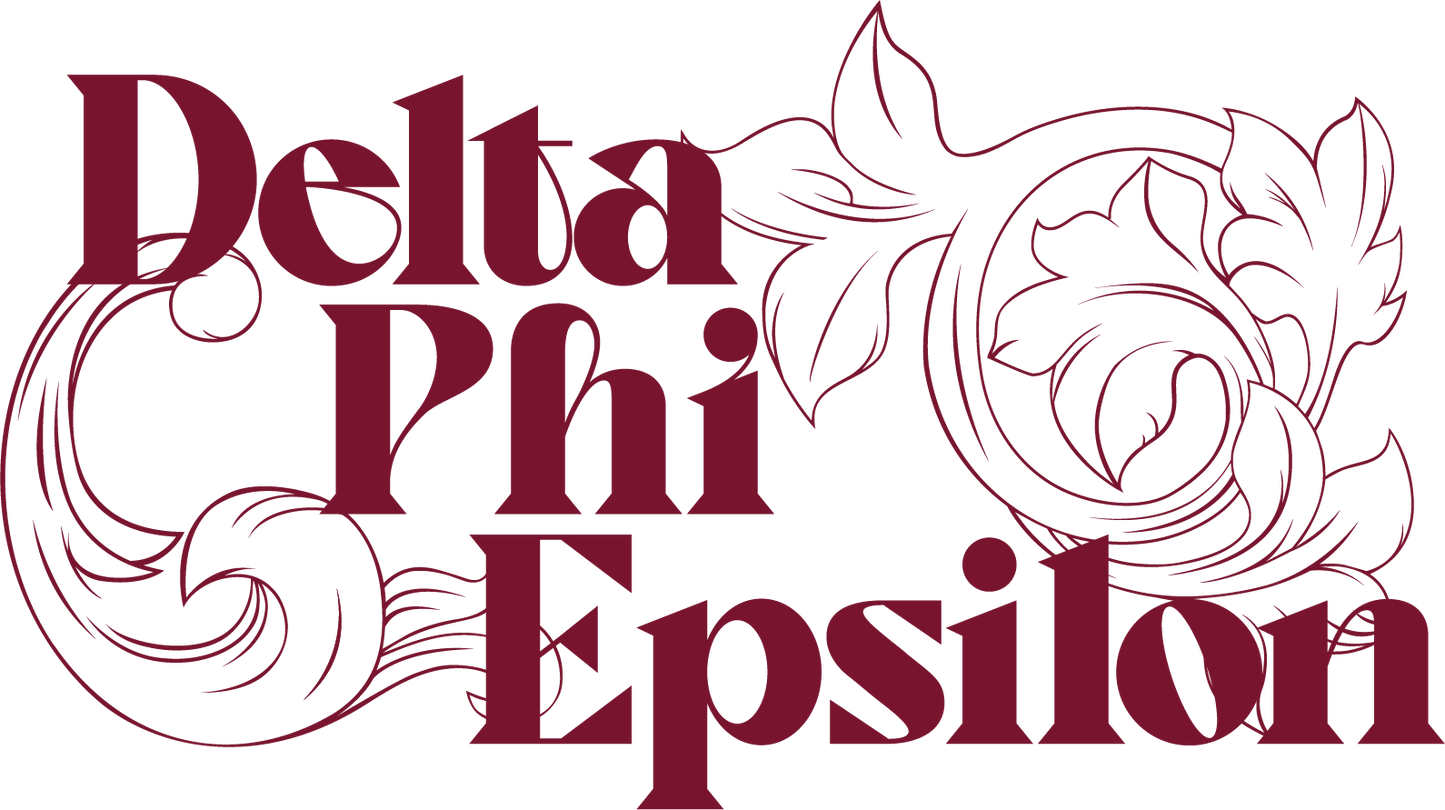 Delta Phi Epsilon Monochromatic Hoodie