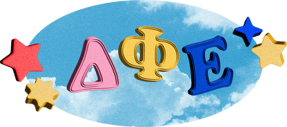 Delta Phi Epsilon Kidcore Graphic T-Shirt