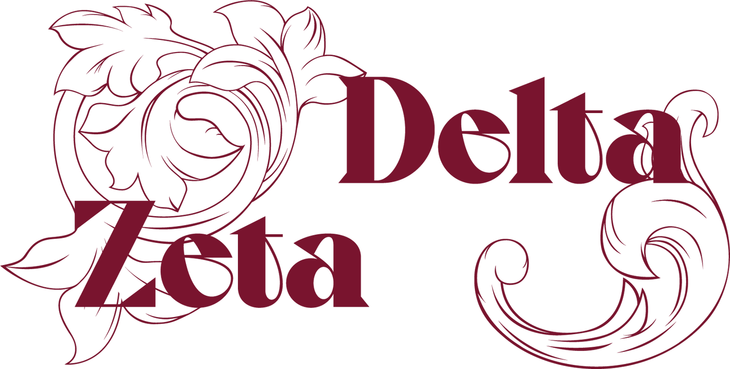 Delta Zeta Monochromatic Crewneck