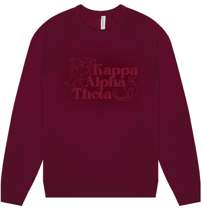 Kappa Alpha Theta Monochromatic Crewneck