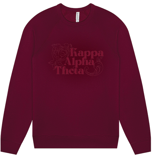 Kappa Alpha Theta Monochromatic Crewneck