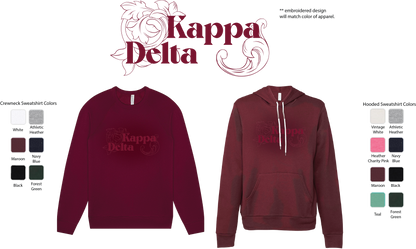 Kappa Delta Monochromatic Crewneck