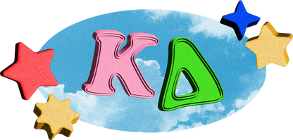 Kappa Delta Kidcore Graphic T-Shirt