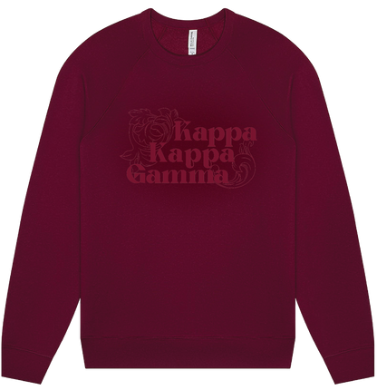 Kappa Kappa Gamma Monochromatic Crewneck
