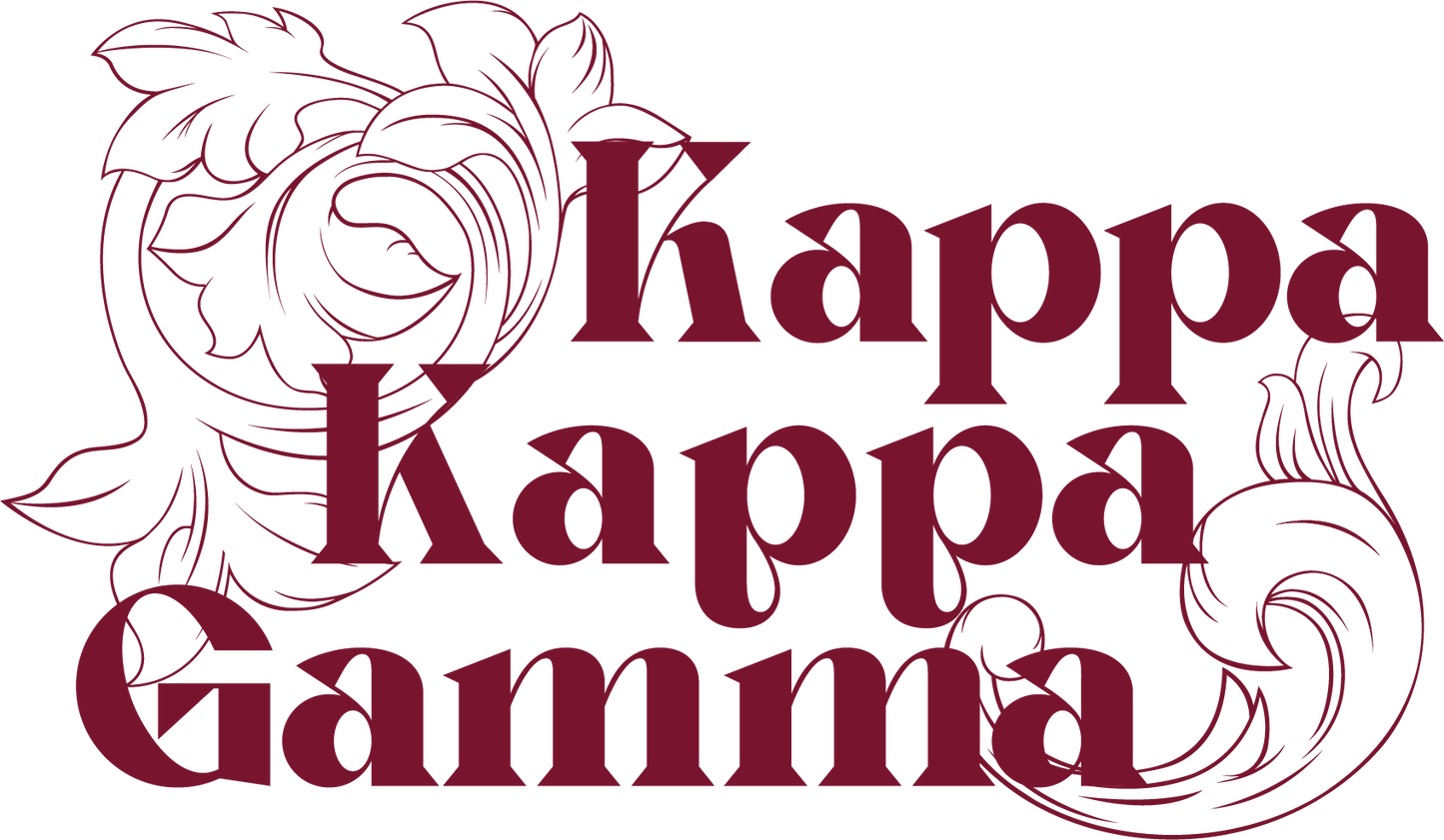 Kappa Kappa Gamma Monochromatic Crewneck