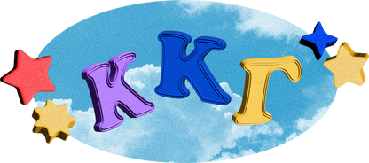 Kappa Kappa Gamma Kidcore Graphic T-Shirt