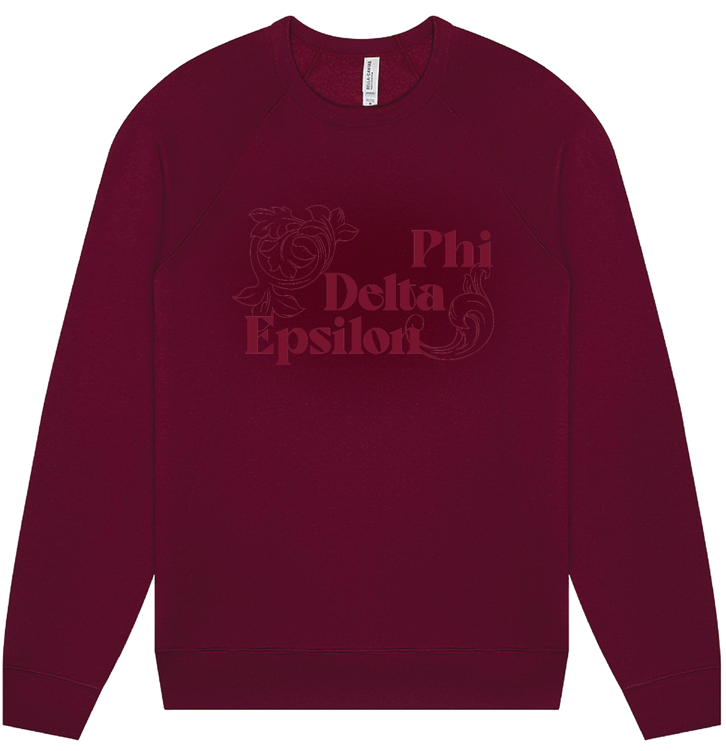 Phi Delta Epsilon Monochromatic Crewneck