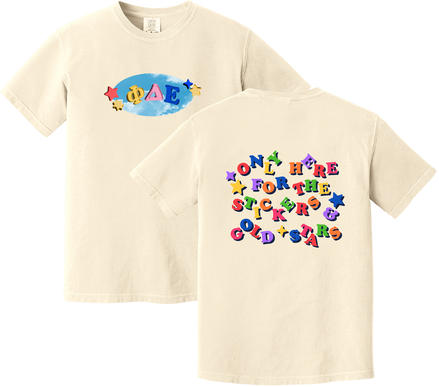 Phi Delta Epsilon Kidcore Graphic T-Shirt